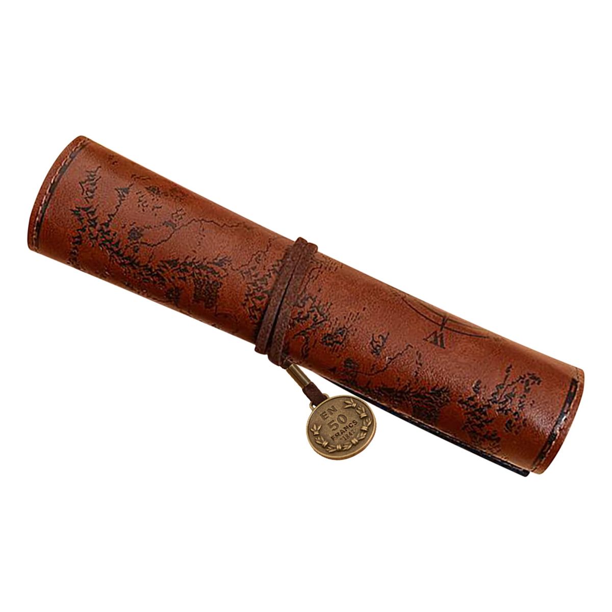 Vintage Premium Leather Roll Case