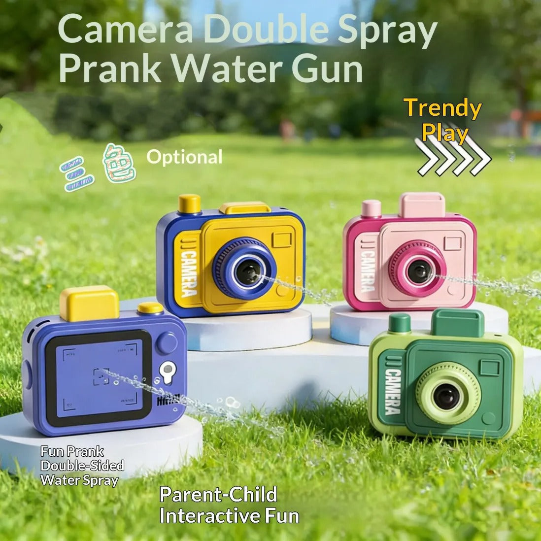 SplashShot Camera Water Gun