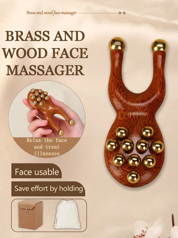 Lymphatic Wood Therapy Massage Tool