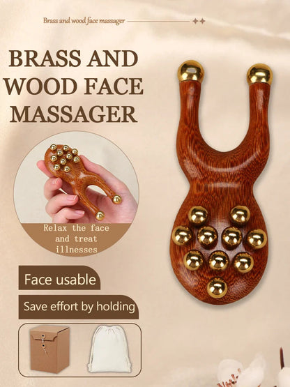 Lymphatic Wood Therapy Massage Tool