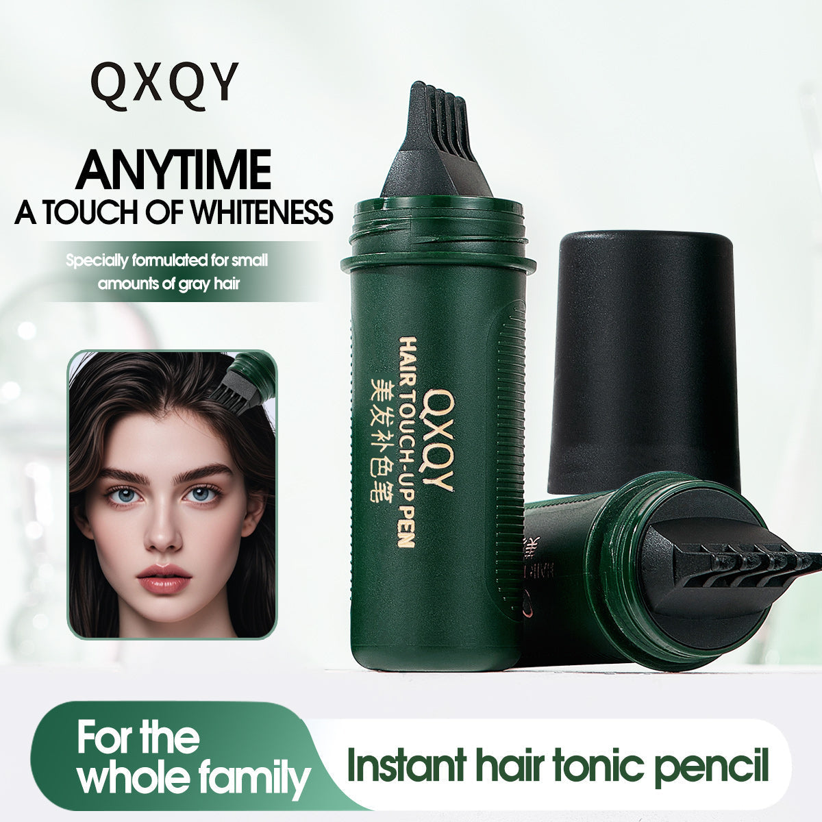 2-in-1 Hair Dye Stick with Comb