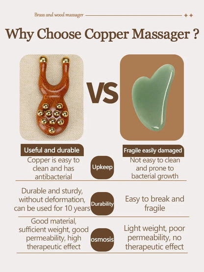 Lymphatic Wood Therapy Massage Tool