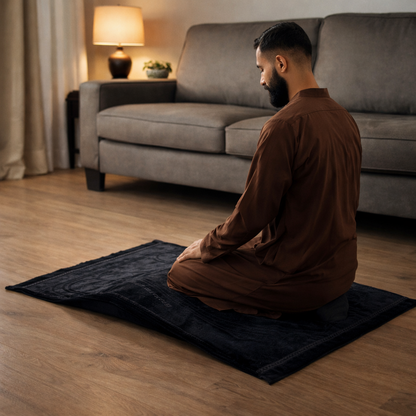 Sajood  Relief Prayer Mat – Extra Large Islamic Rug for Knee & Joint Support