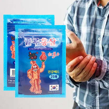 Korean Herbal Red Ginseng Pain Relief Joint Patch