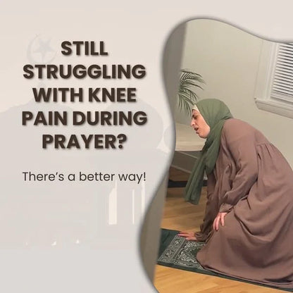 Sajood  Relief Prayer Mat – Extra Large Islamic Rug for Knee & Joint Support