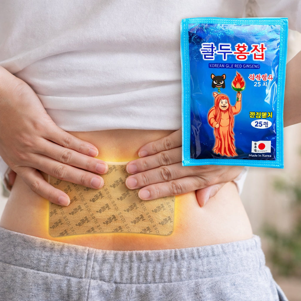 Korean Herbal Red Ginseng Pain Relief Joint Patch