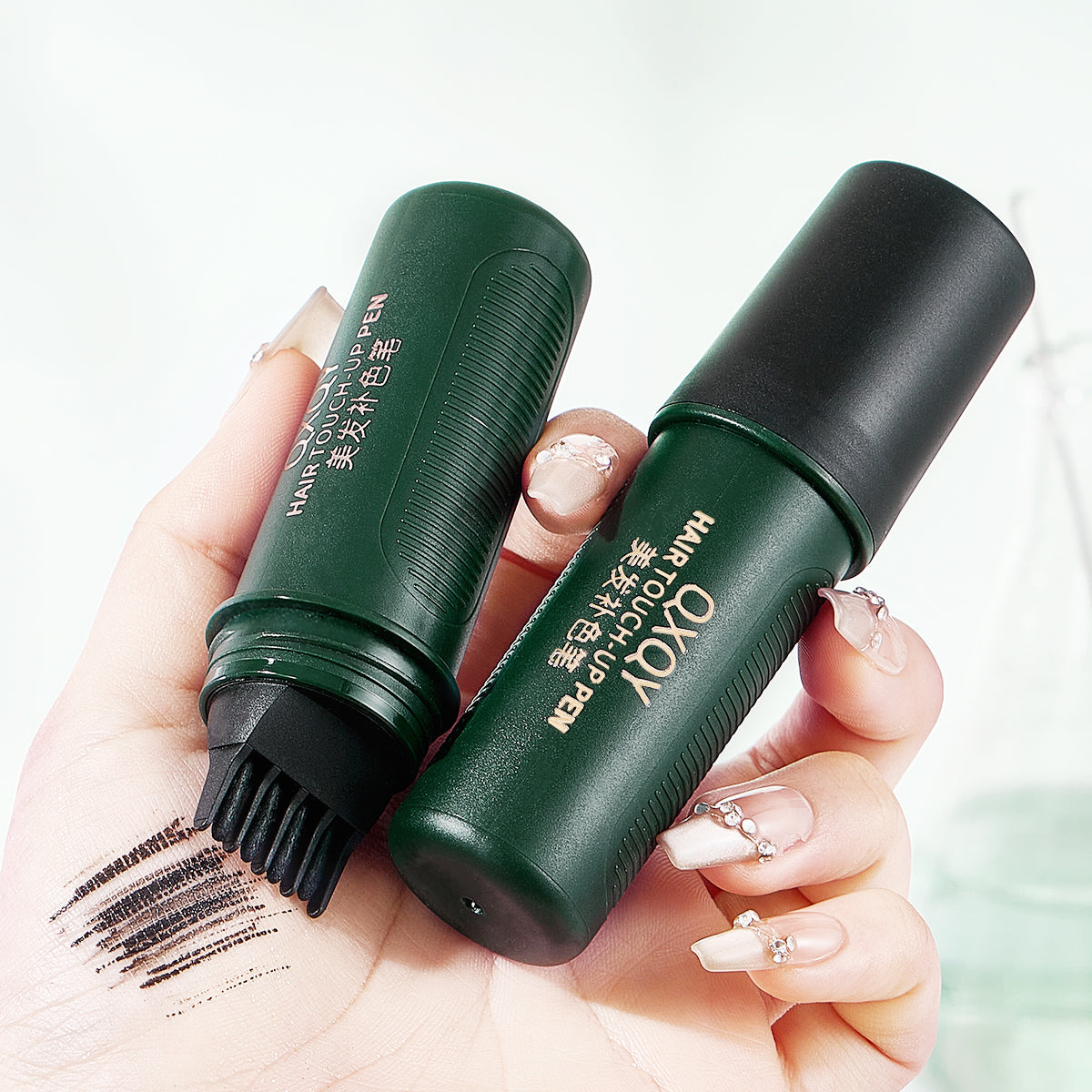 2-in-1 Hair Dye Stick with Comb