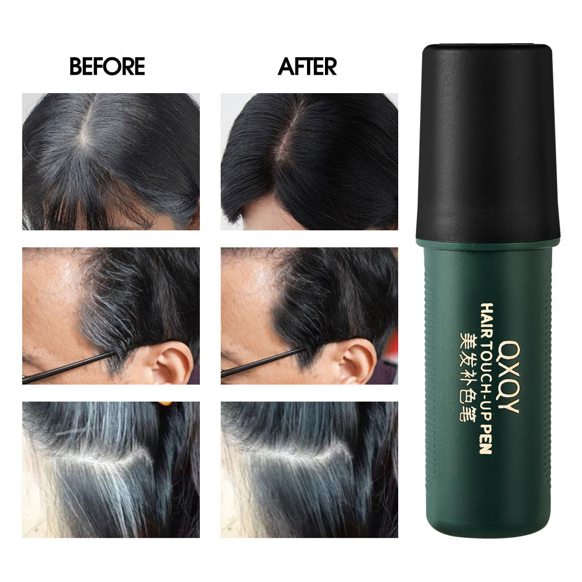 2-in-1 Hair Dye Stick with Comb