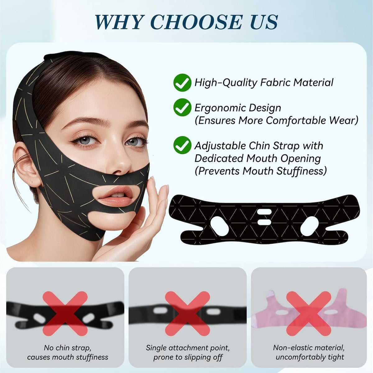 Double Chin Reduce Face Lifting Mask