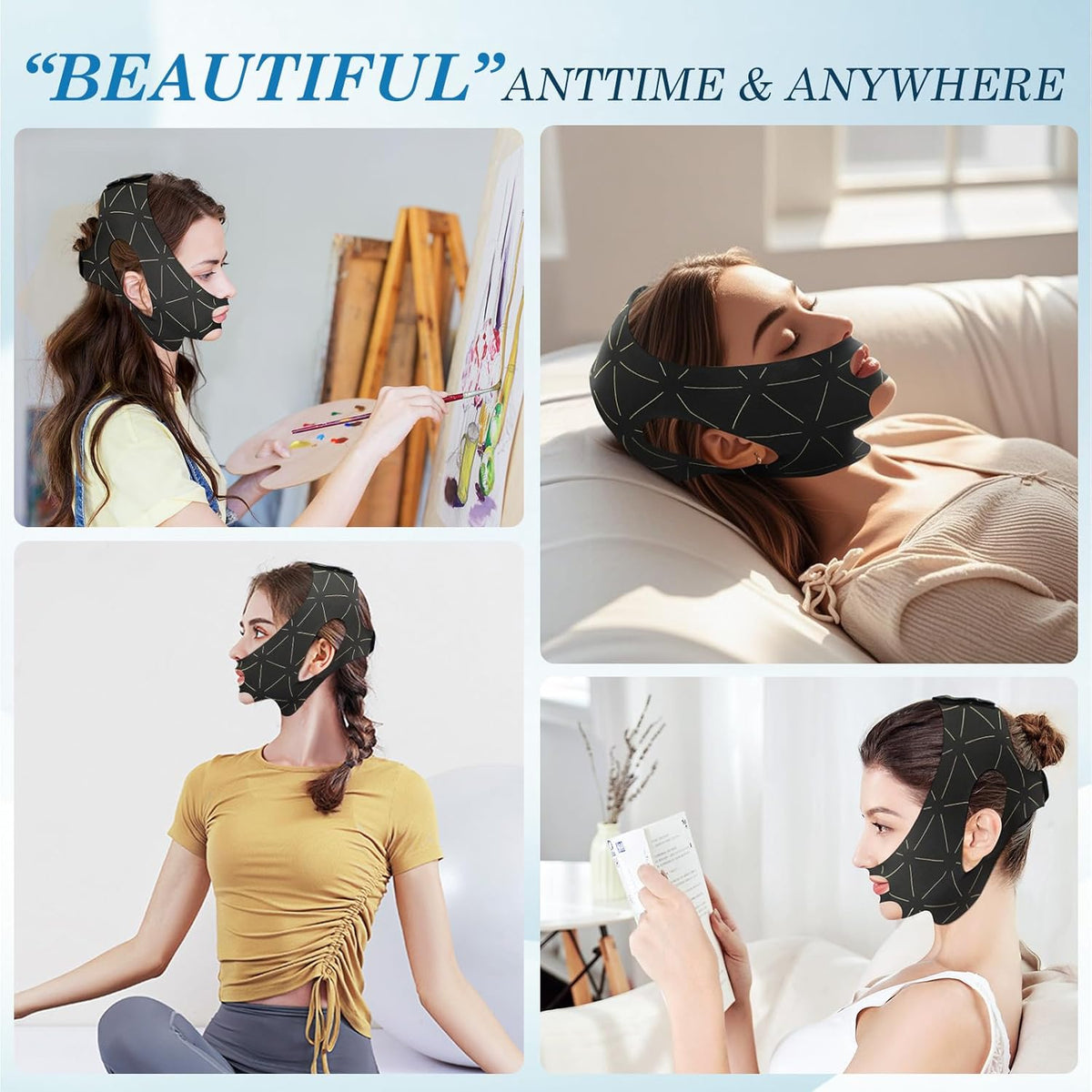 Double Chin Reduce Face Lifting Mask