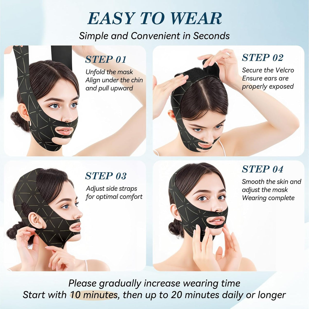Double Chin Reduce Face Lifting Mask
