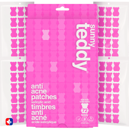 Cute Teddy Acne & Pimple Patchs  - Pink Teddies