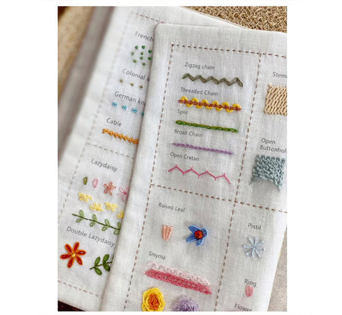Stitch Book with 143 different stitches