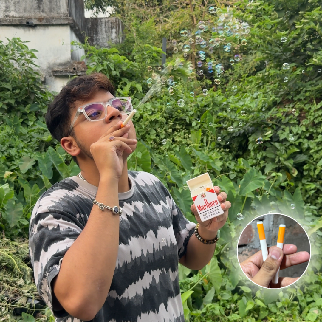 Funny Cigarette Bubble Maker Toy