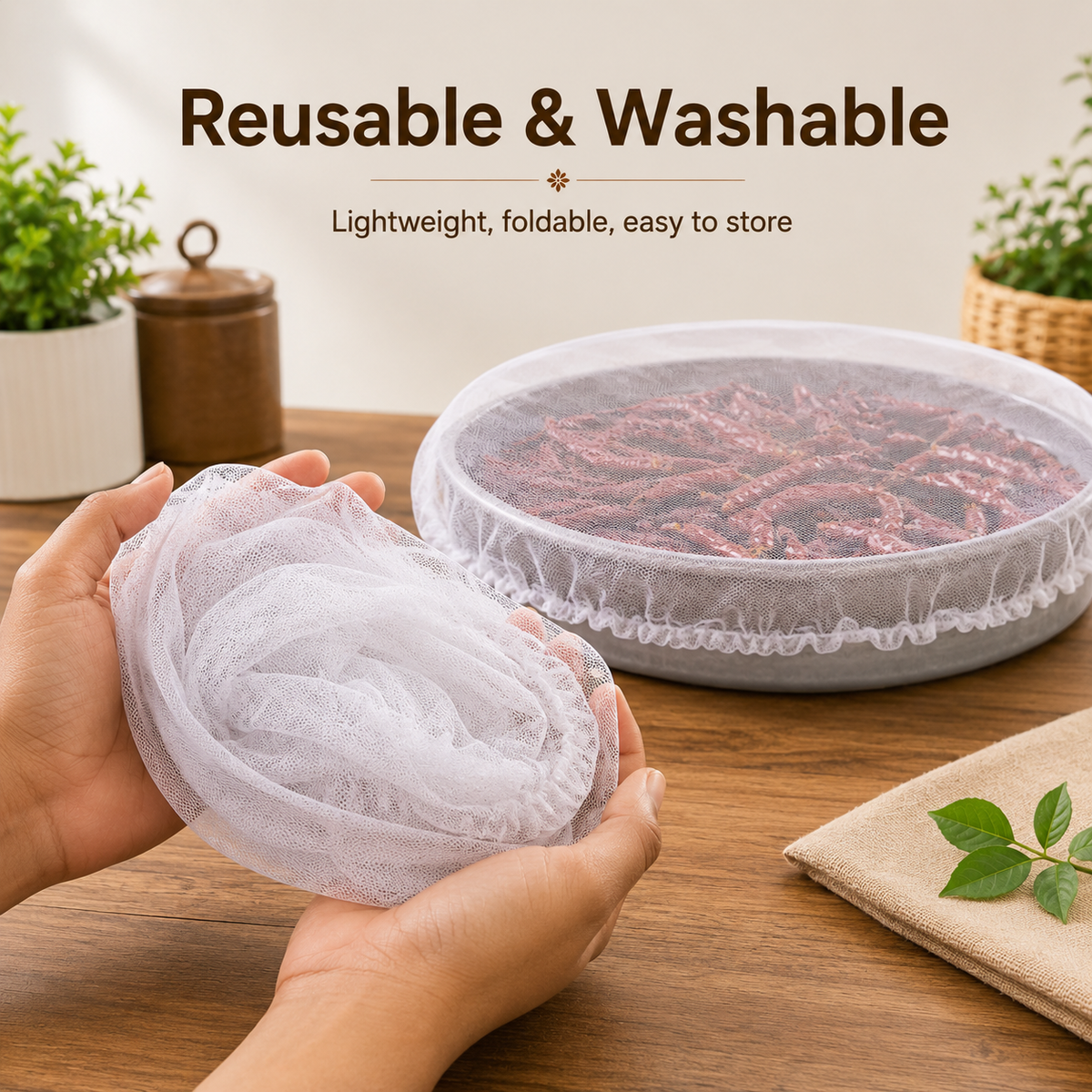 Masala Drying Net Covers