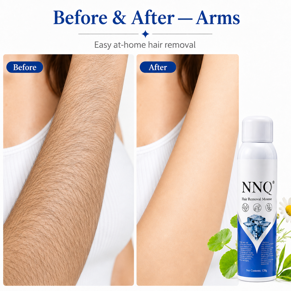 Hair Removal Spray for Men & Women