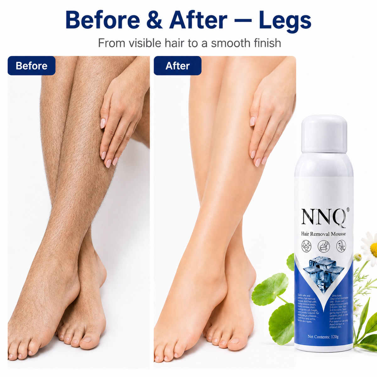 Hair Removal Spray for Men & Women