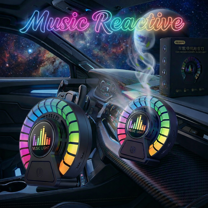 Smart LED Music Reactive Aromatherapy Air Freshener