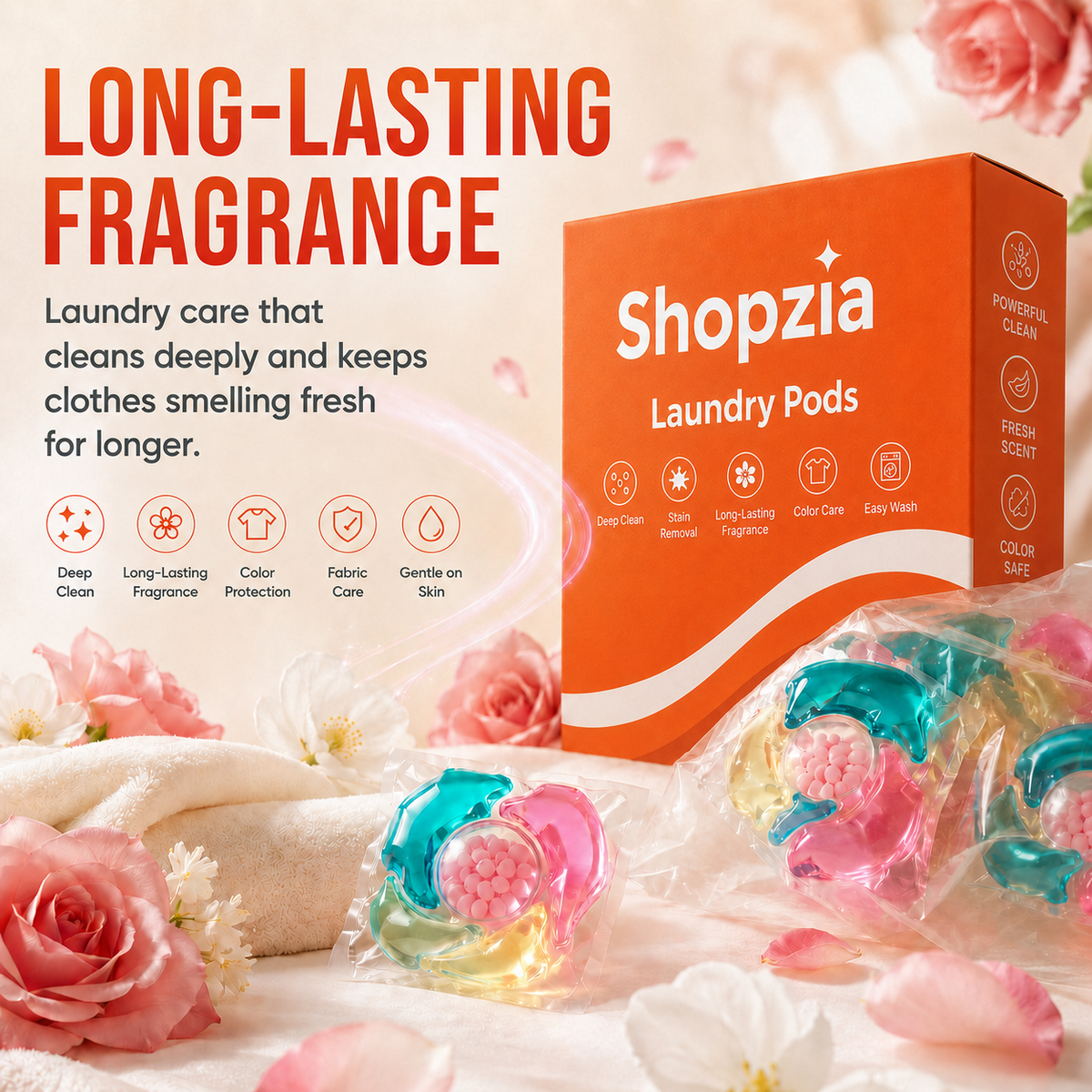 4-in-1 Laundry Gel Beads