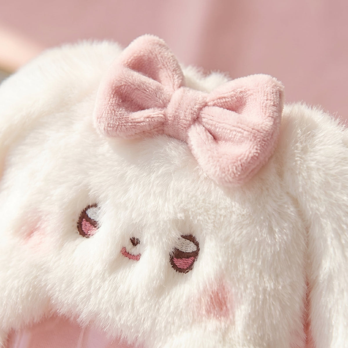 Cute Plush Bunny Mini Storage Pouch 🐰