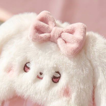 Cute Plush Bunny Mini Storage Pouch 🐰