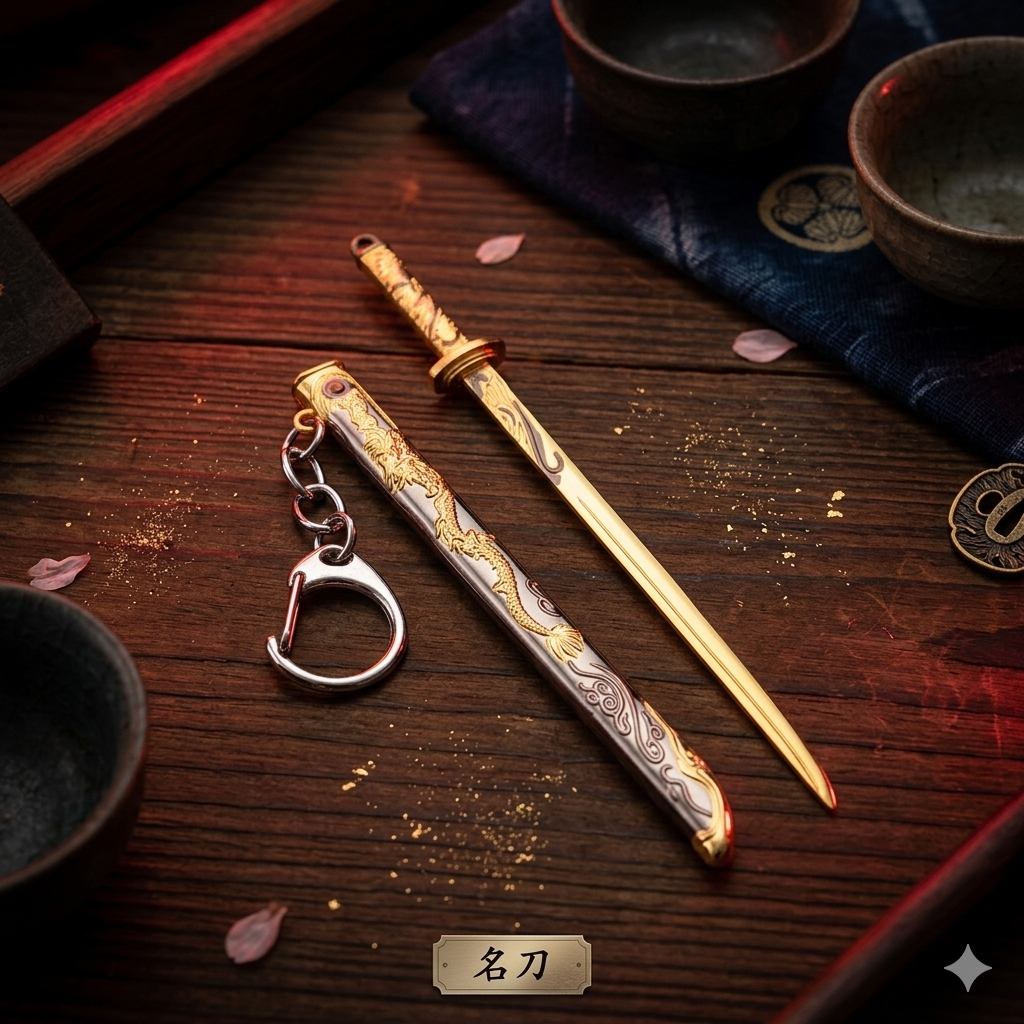 Warrior Spirit Sword Keychain