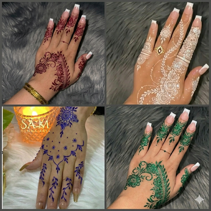 Glitter Gel Cone Mehndi