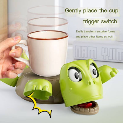 Funny Turtle Pop-Up Cup Holder 🐢