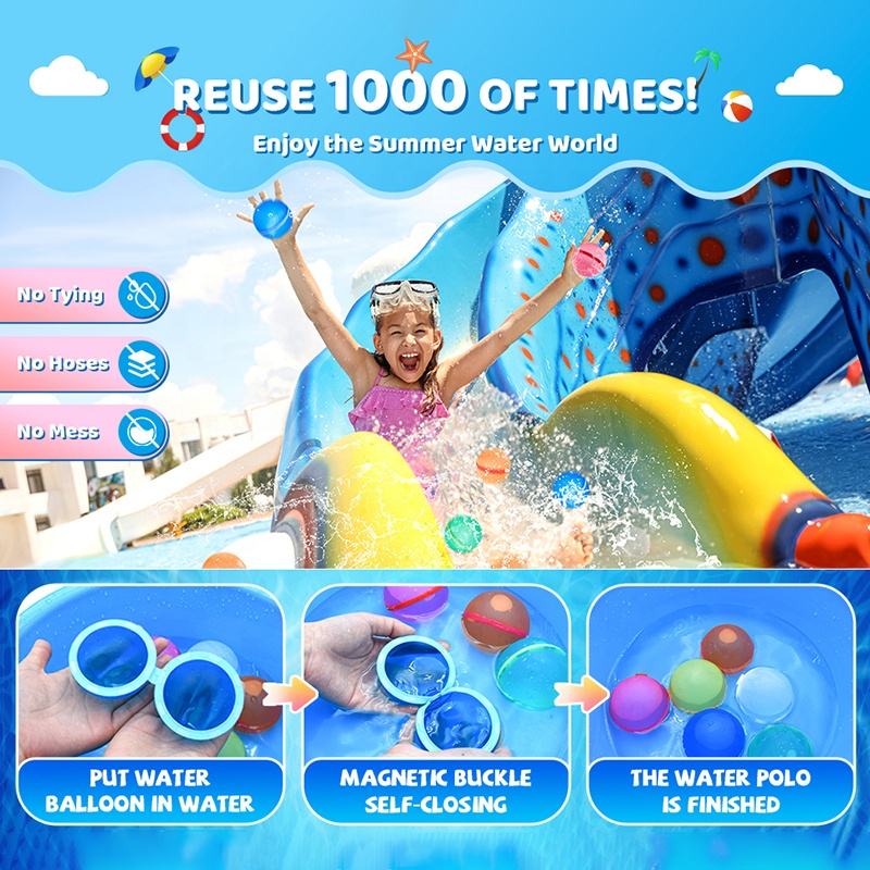 Reusable Water Splash Balls 💦