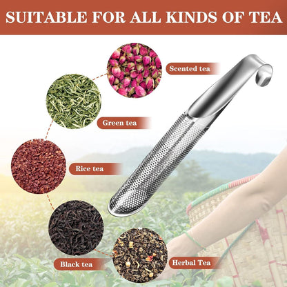 Elegant Stainless Steel Tea Infuser Stick