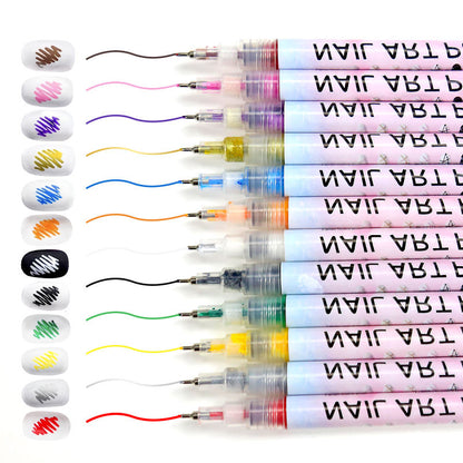 💧 Waterproof Nail Art Pen 💅🎨