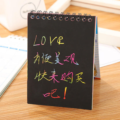 Magic Scratch Art Paper Notebook
