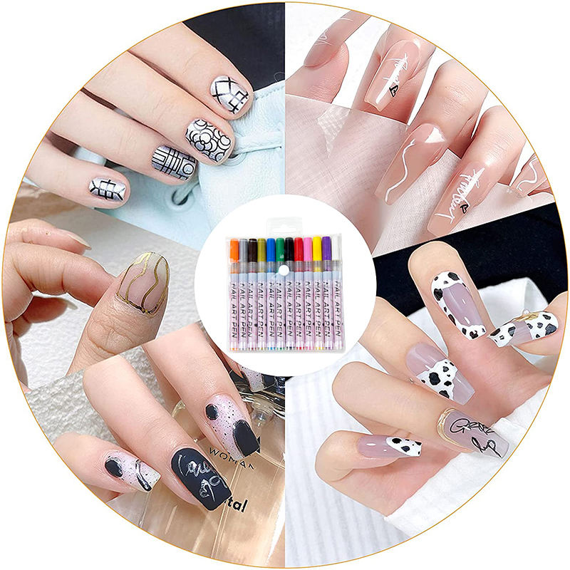 💧 Waterproof Nail Art Pen 💅🎨