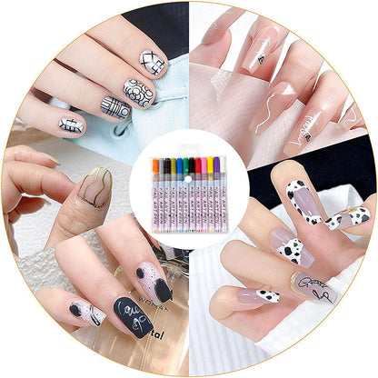 💧 Waterproof Nail Art Pen 💅🎨