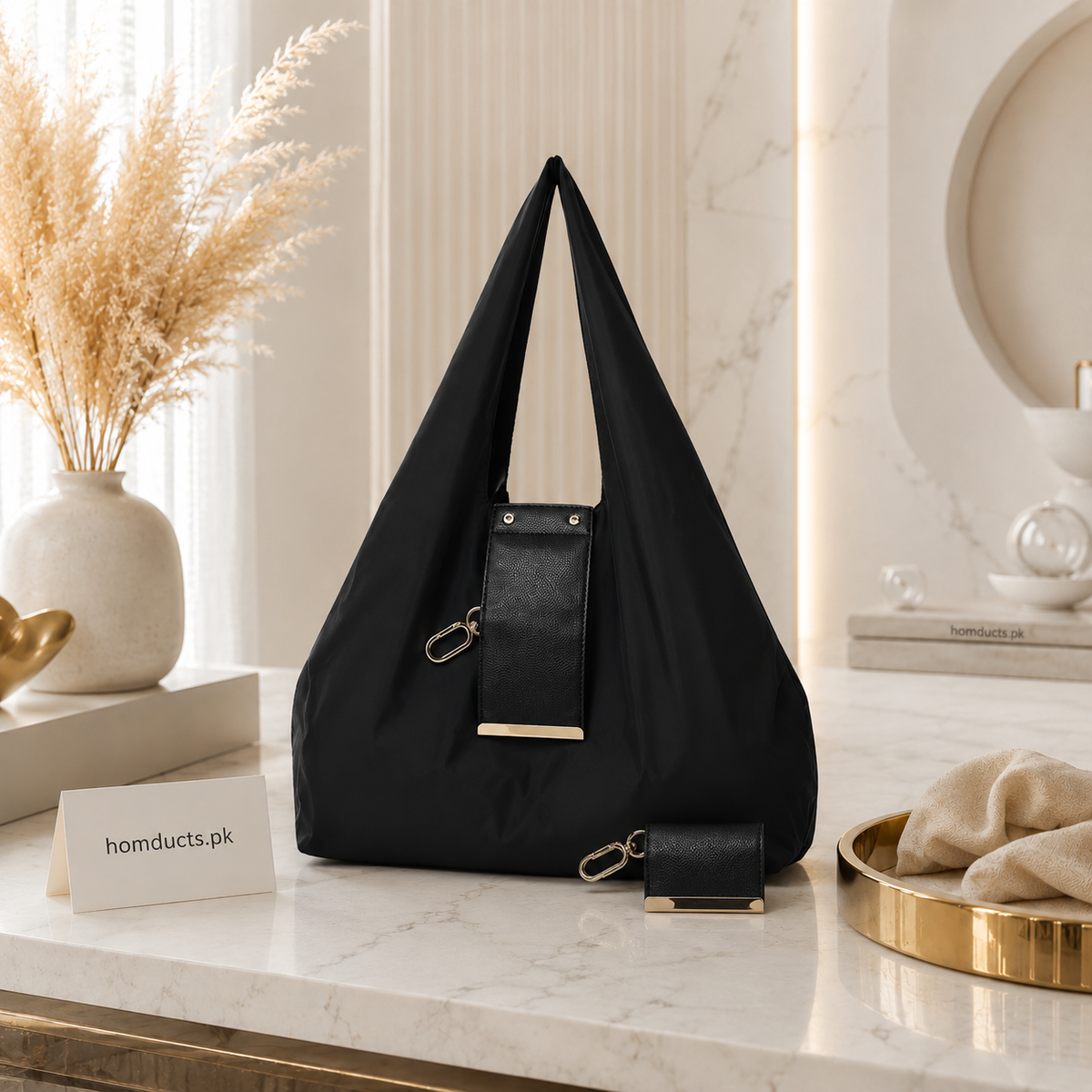2-in-1 Foldable Reusable Shopping  Bag