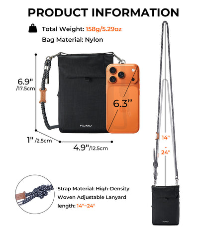 Smart Shield Bag –  Waterproof & Anti-Cut - Black