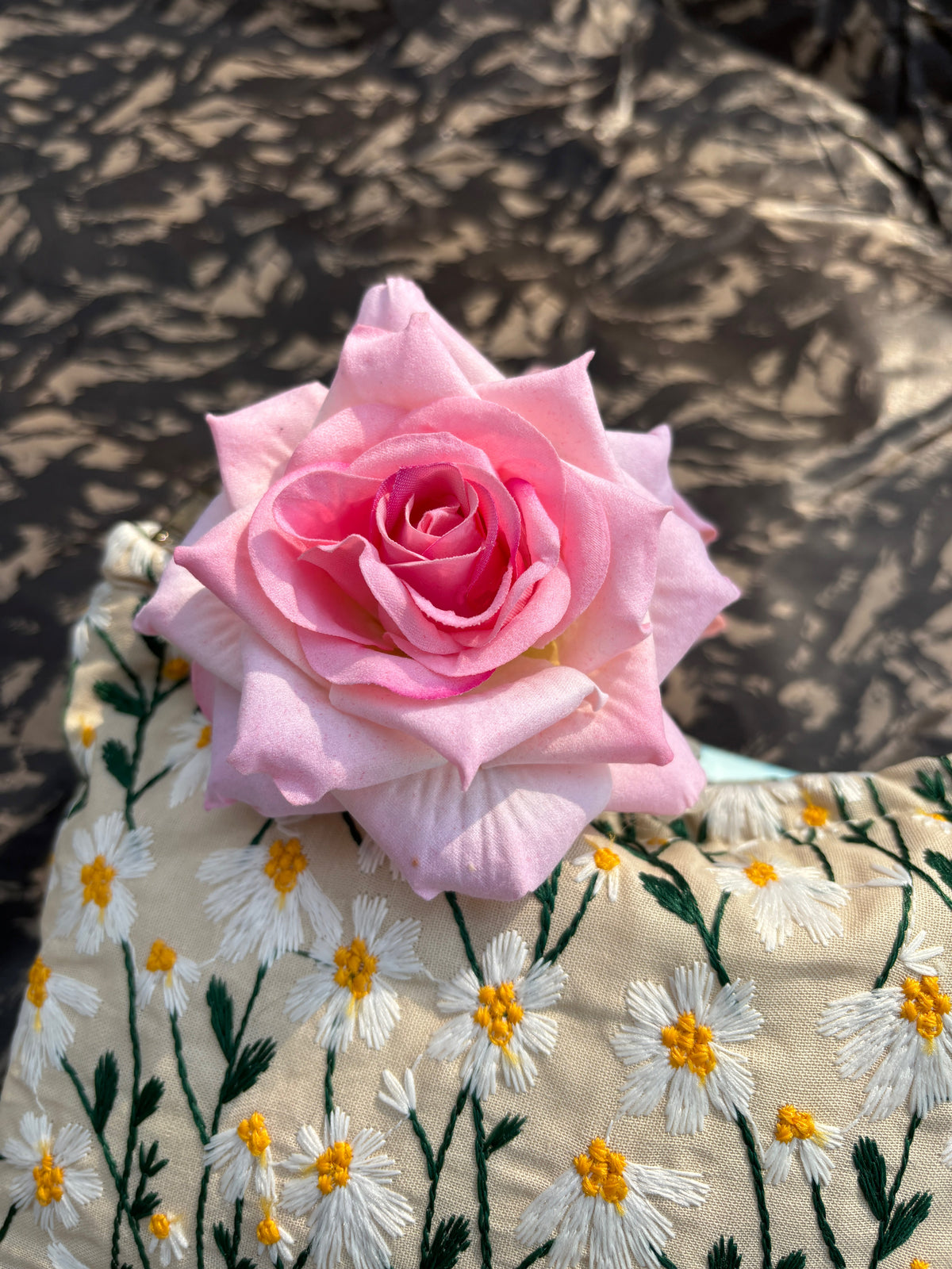 Elegant Rose Hair Claw