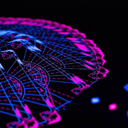 Glow Playing Cards by Chris Cards