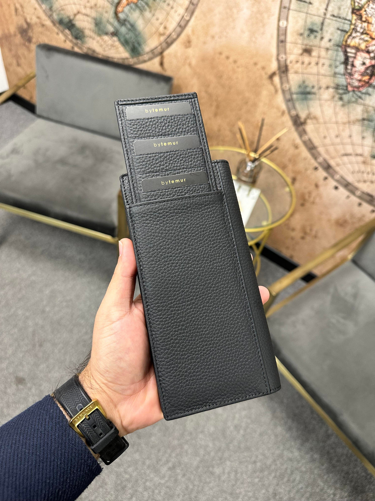 Smart Leather Phone Wallet 💼✨