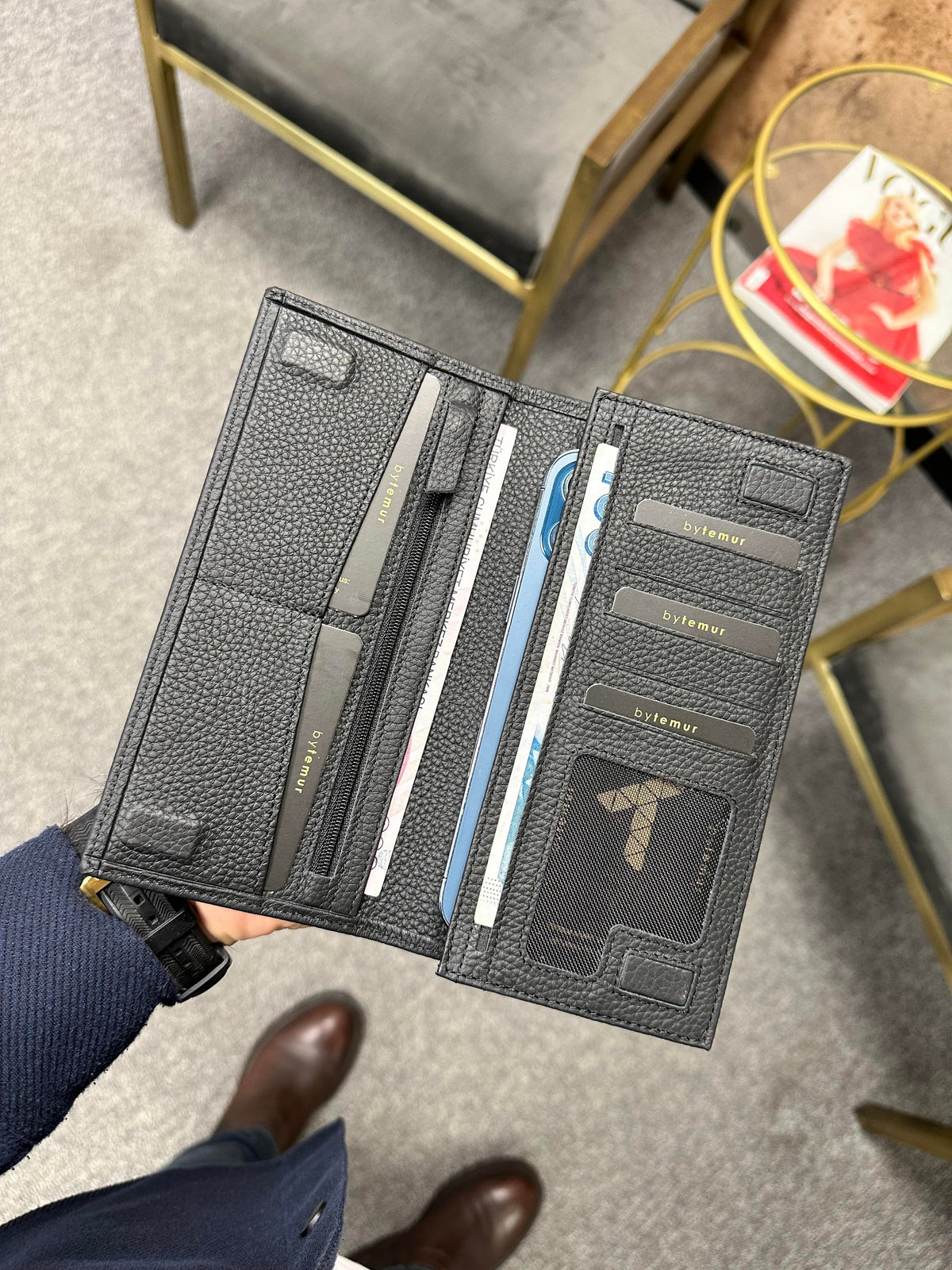Smart Leather Phone Wallet 💼✨