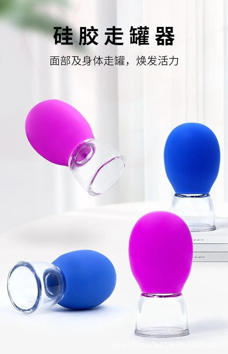 Silicone Vacuum Cupping Therapy