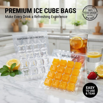 disposable Ice Cube Bags (MultiPurpose)