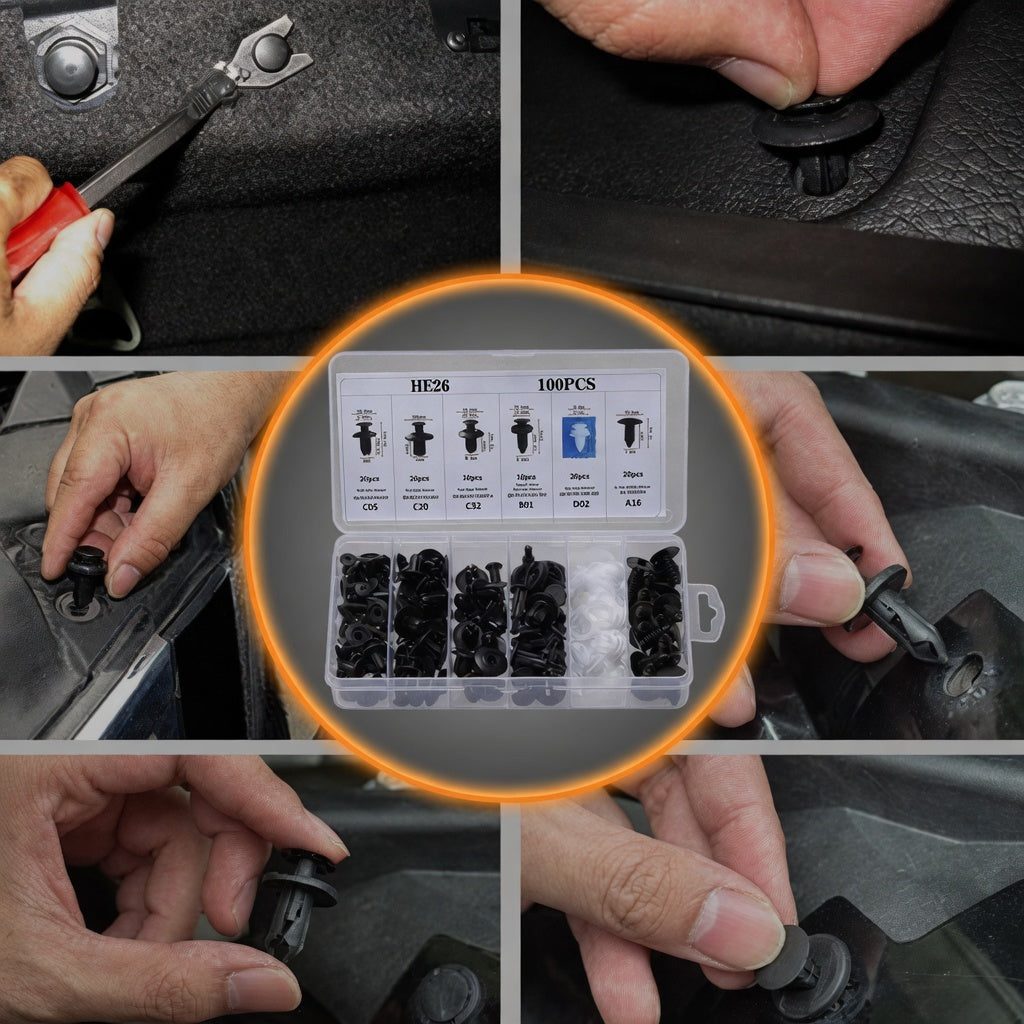 Universal Car Fastener Kit 🚗🔧