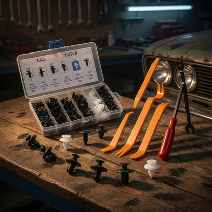 Universal Car Fastener Kit 🚗🔧