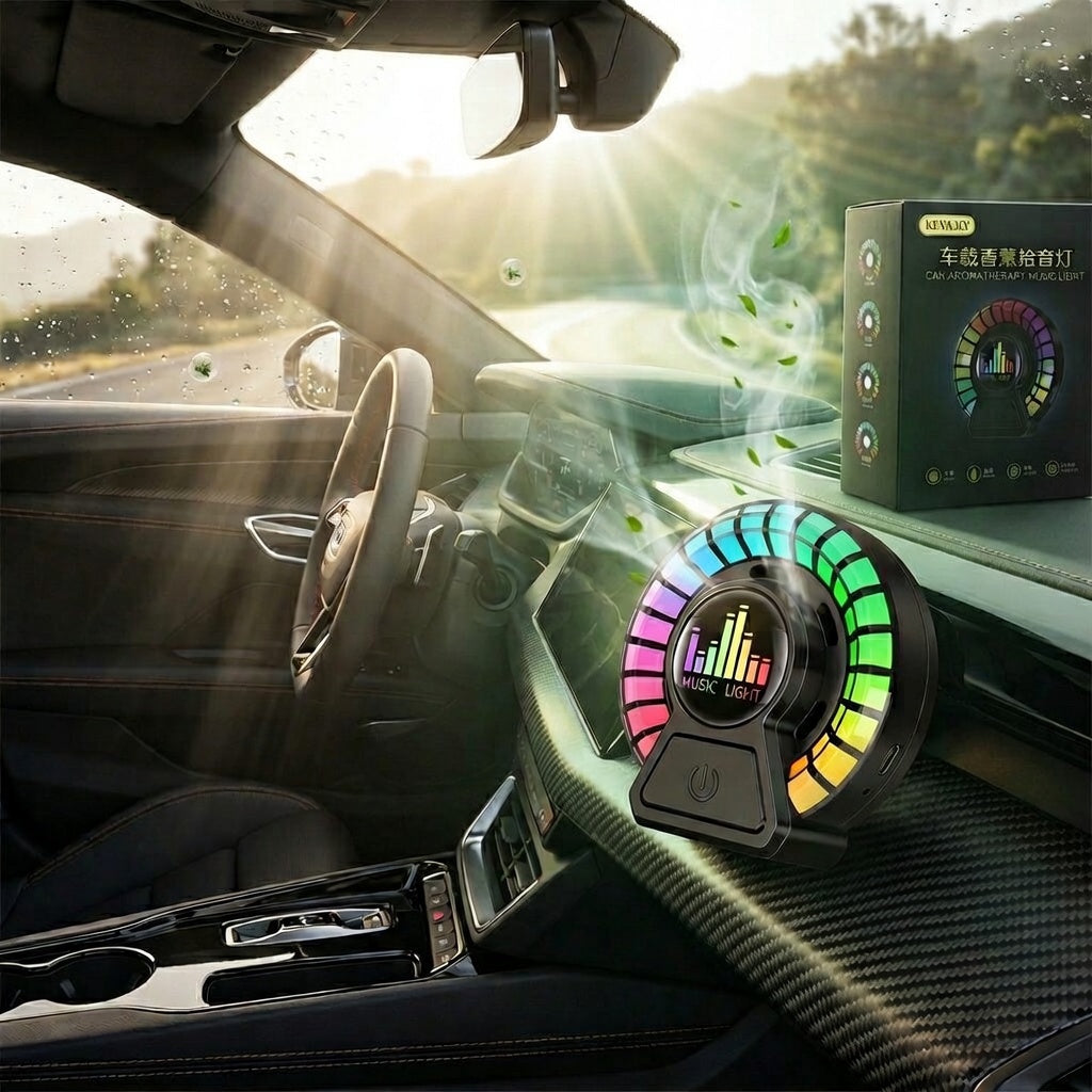 Smart LED Music Reactive Aromatherapy Air Freshener