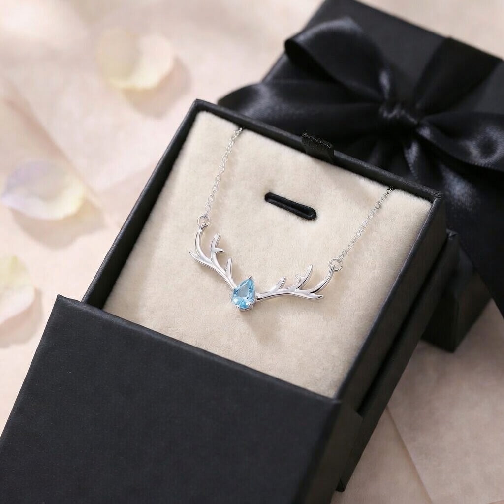 Elegant Antler  Necklace