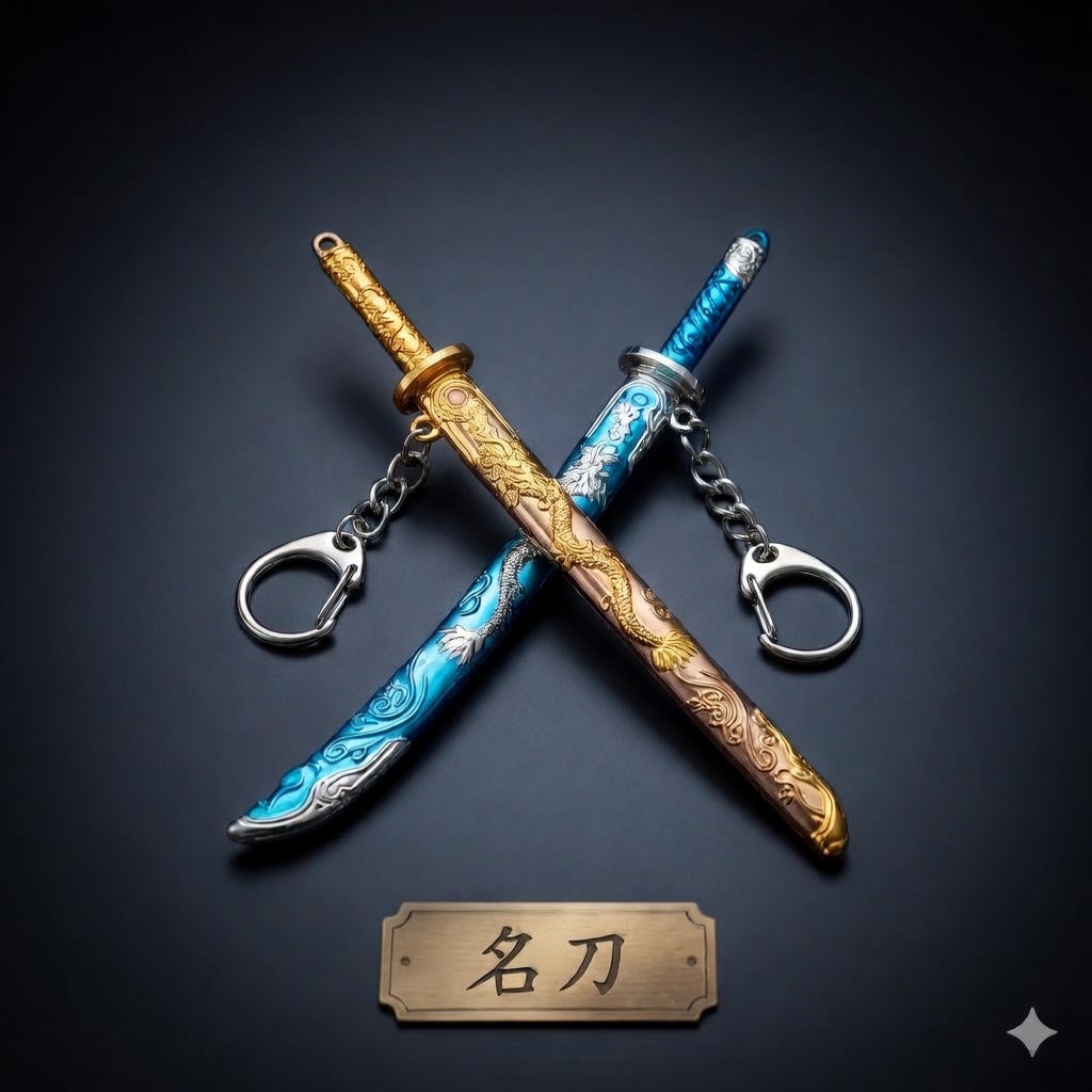 Warrior Spirit Sword Keychain