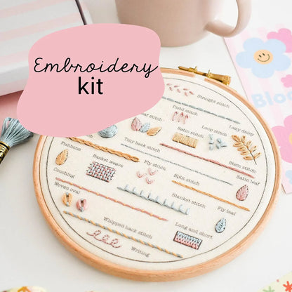 Embroidery Kit for Beginners