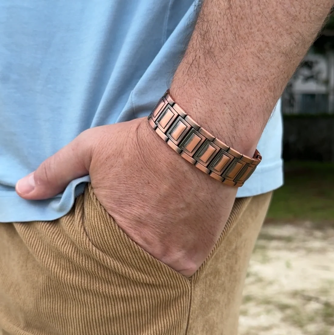 CopperEase Magnetic Wellness Bracelet 🌿