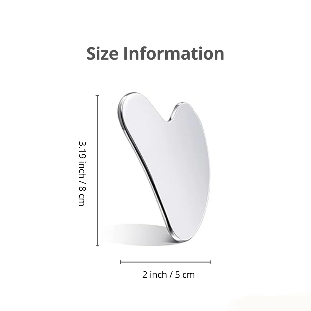 Premium Stainless Steel Gua Sha - For Face Lifting